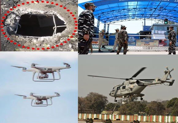 జమ్మూ లోని ఎయిర్ ఫోర్స్ విమానాశ్రయం పై డ్రోన్ దాడి | Jammu Airport Drone Attack